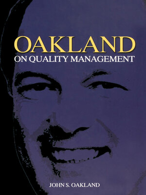 cover image of Oakland on Quality Management